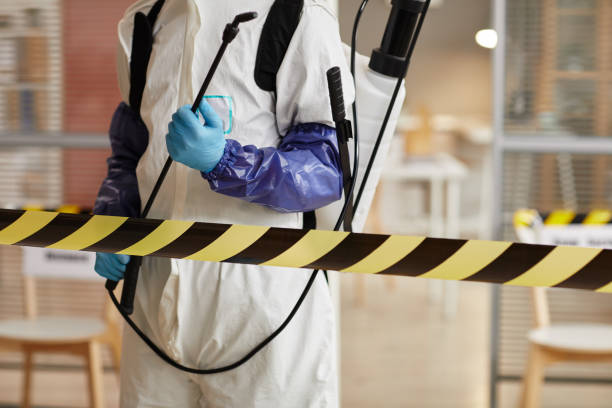 Professional Crime Scene Cleanup technician working in Saugatuck, MI